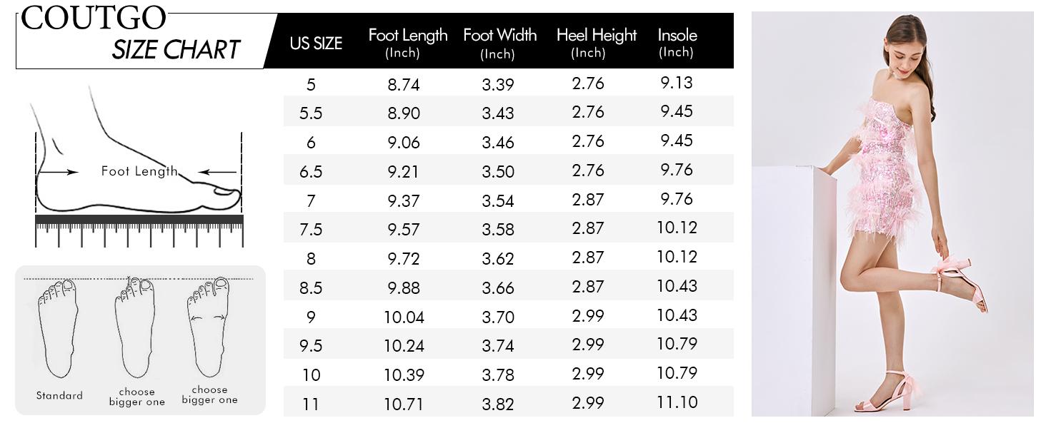 Coutgo Women's Bow Tie Heeled Sandals Chunky Heels One Strap Satin Ankle Buckle Dress Wedding Shoes