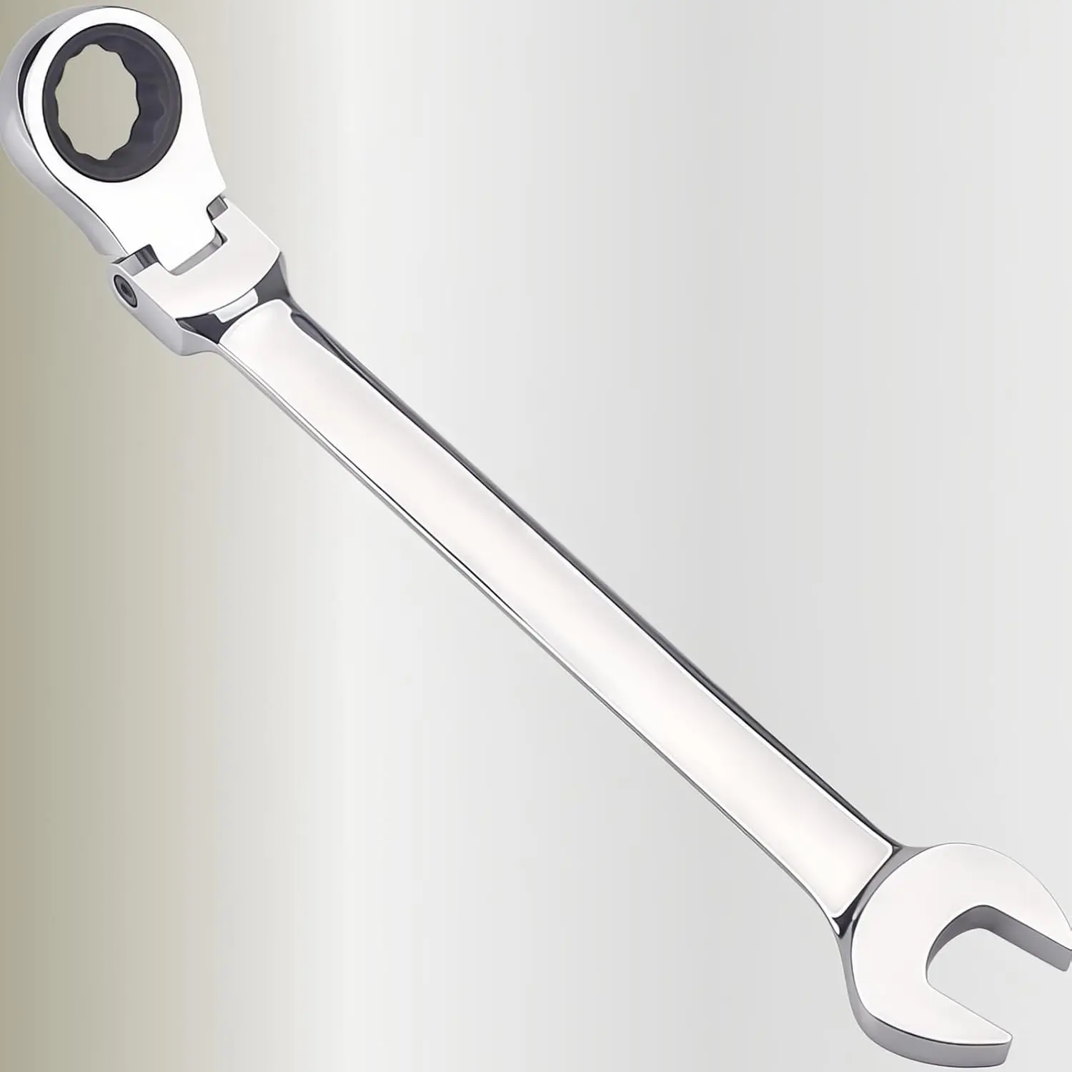 8 mm Matte Ratchet Spanner,Flex- Ratcheting Wrench, 73 , Metric Flexible  Ratcheting Combination Wrench, Nickel Plated Medium Carbon Steel Open End Spanner Metric -