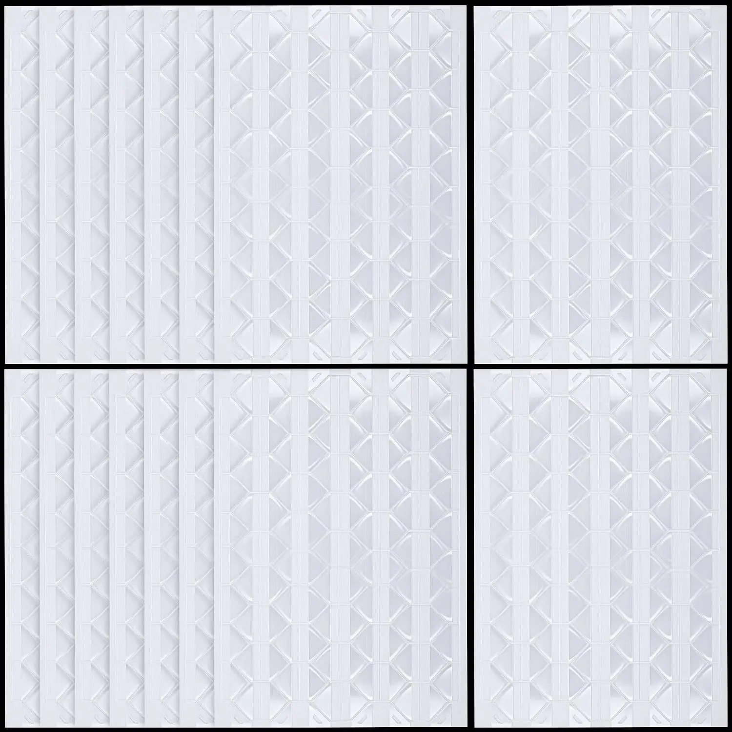 1428 count Clear Self-Adhesive Photo Corners, 14 Sheets PVC Self-Adhesive Picture Mounting Corner Stickers, Invisible Picture  Stickers Photo Tape for DIY Scrapbook Album Journal