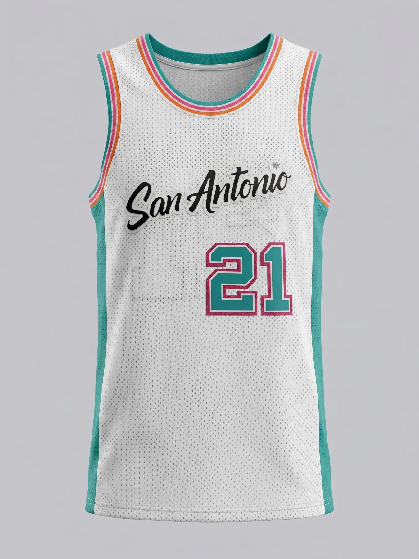 Fashion Basketball Embroidery Jersey with Embroidered Numbers, Stylish Sports Wear, Perfect for Players, Durable and Comfortable Design