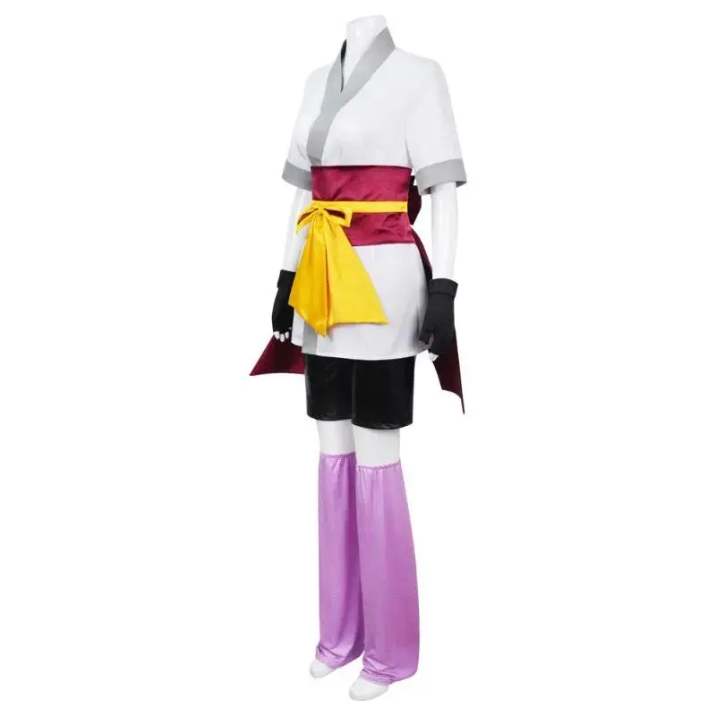 Hunter x Hunter Phantom Troupe Polyester White Women's Plus Size XXL Cosplay Costume Set - Anime Outfit, Halloween Carnival Party Wear, Accessories, All Seasons Fashion Accessory Set, Full Time Hunter Cosplay Costume