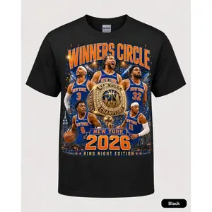 New York 2026 Shirt, Winners Circle Basketball Tee, Ring Night Vintage T-Shirt, NY Sports Fan Gift