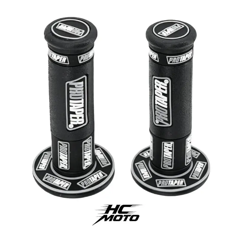 Motorcycle Motorbike 24 22mm Handle Grips, Universal Handlebar Rubber Gel Hand Grip, Brake Motocross Dirt Pit Bike Accessories