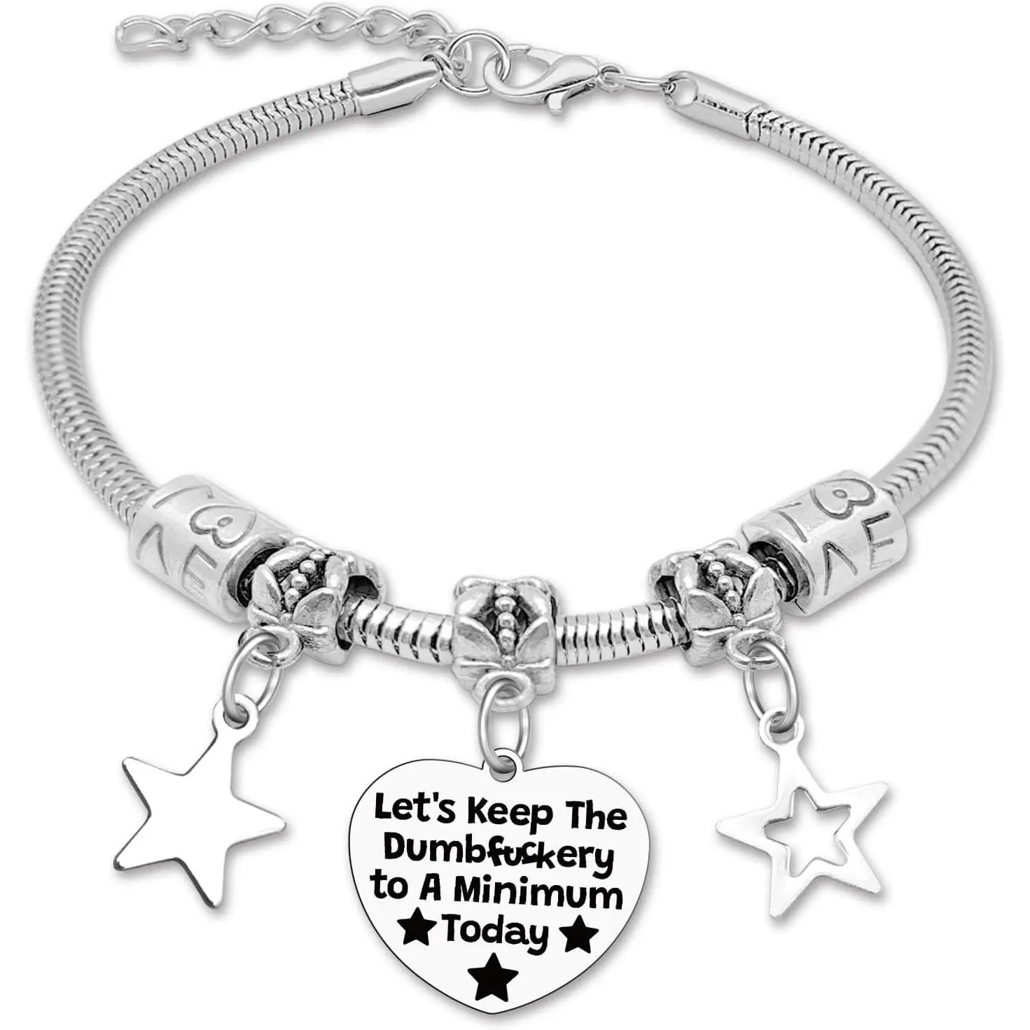 Friendship Bracelet for Women  Sister Coworker  Bracelets for Bestie BFF Stainless Steel Christmas Birthday