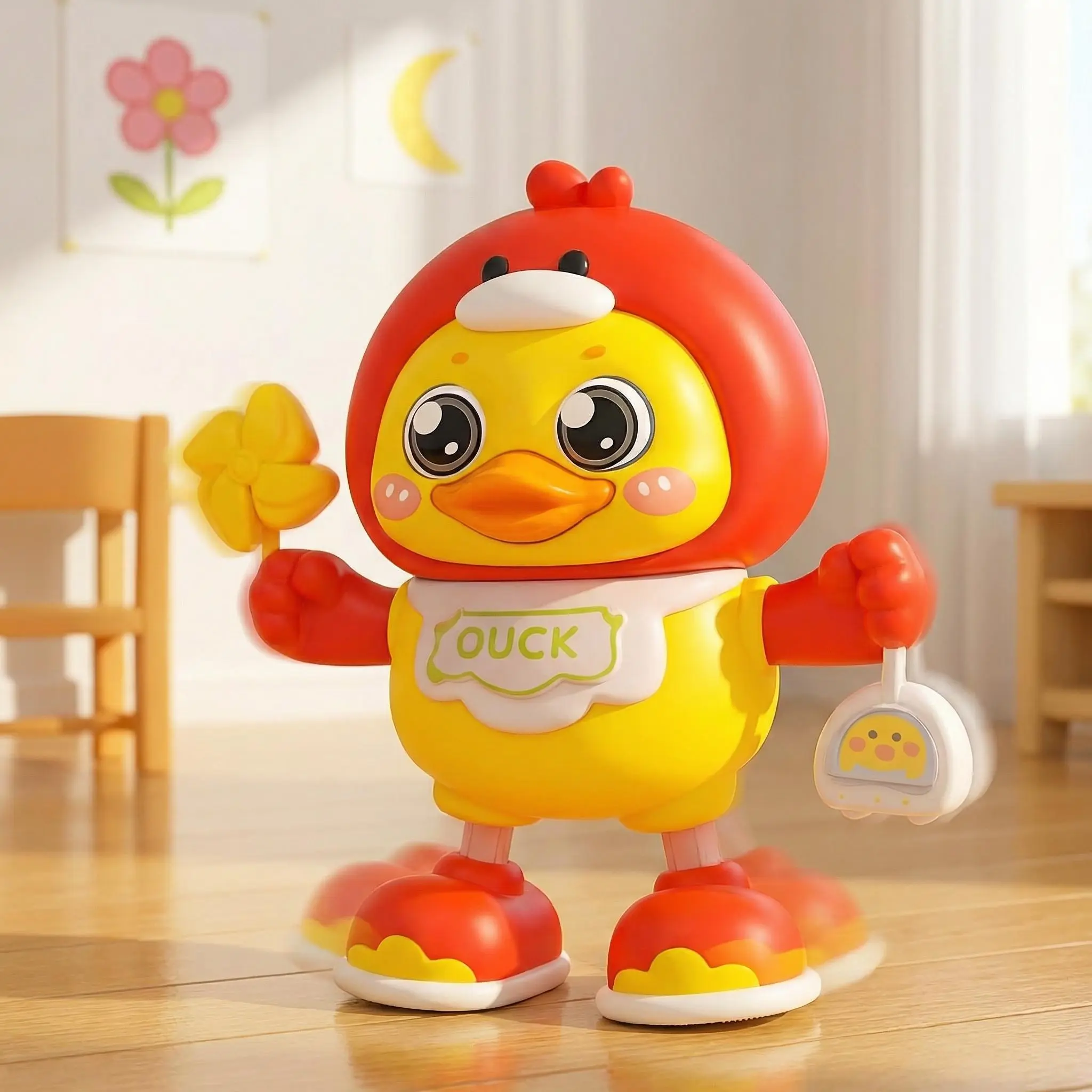 Interactive Dancing Robot Toy with Music & Lights – Singing Walking Talking Educational Robot for Toddlers | Battery Operated Fun Learning Toy for Kids Boys & Girls Age 3+