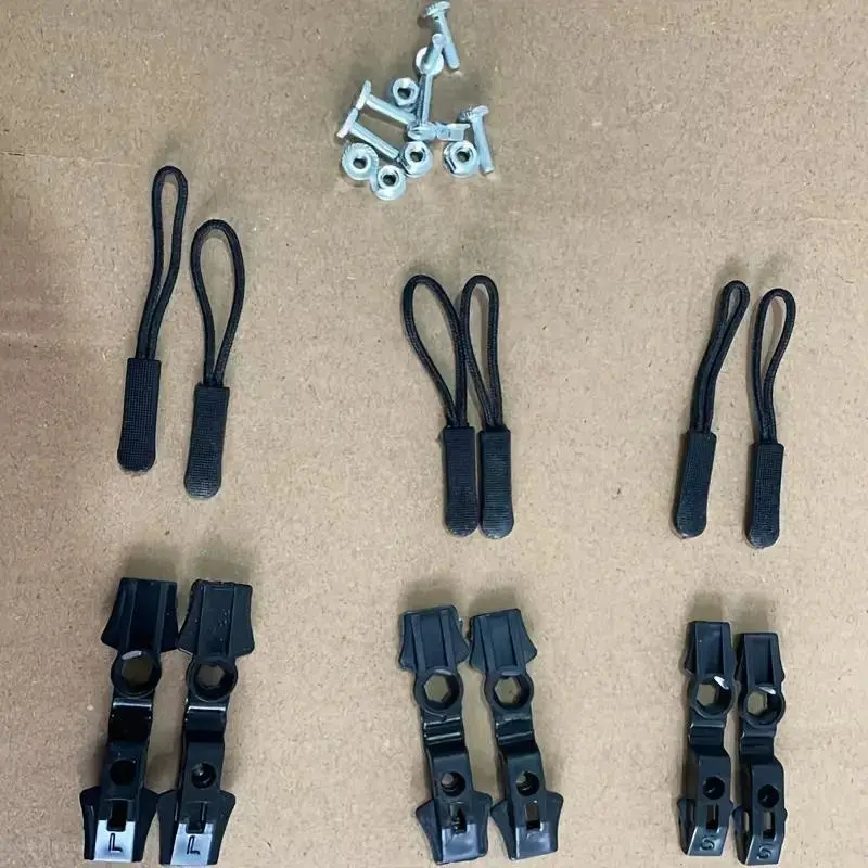 6-Piece Universal Zipper Repair Kit, Instant Zipper Fix Without Sewing, Durable Replacement Zipper Slider, Easy Installation Tool Included