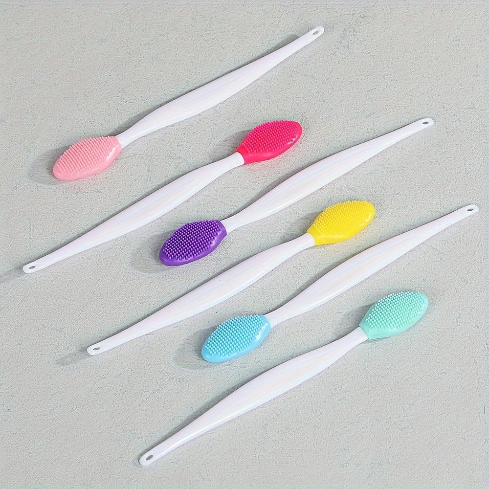 Silicone Blackhead Scrub Brush, Dual-Sided Exfoliating Face Cleansing Tool, Facial Brush Cleanser, Removes Blackheads & Dead Skin, Gentle Skincare Massager, Facial Cleansing Tools, Facial Cleansing Instrument, Facial Cleansing Equipment