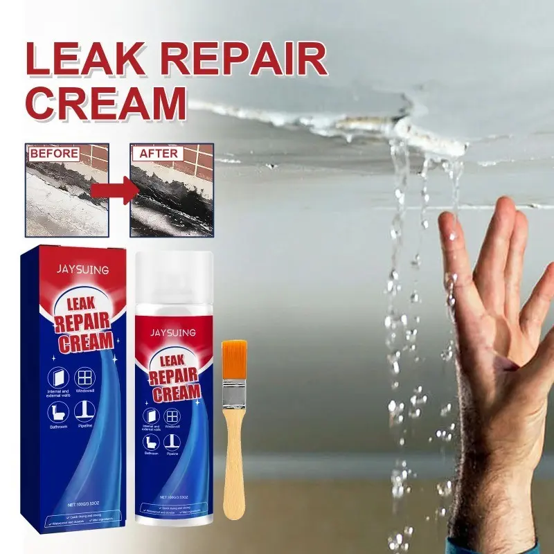 Leak Repair Agent Leak Resistant Waterproof Sealant Bathroom Pipe Wall High Temp Resistance Flexible Crack Filler Quick Fix Leakage Anti Crack