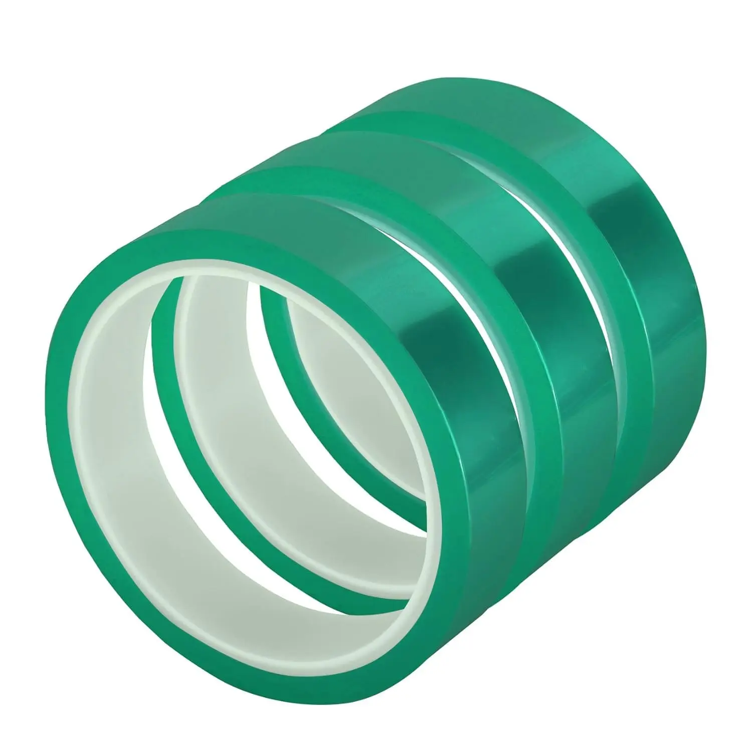 3 Rolls High Temperature Tapes, 4/5''*108ft Heat Resistant Tape | No  Heat Transfer Adhesive Tape for Sublimation, Electronics, Soldering,  Printing, Heat Press (Green)