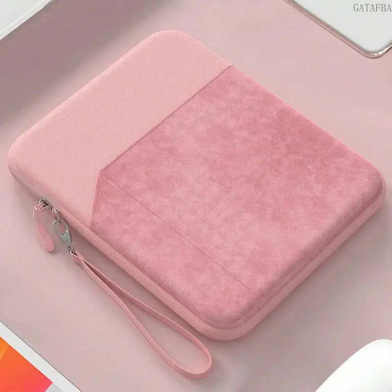 Solid Color Shockproof Tablet Sleeve Case, Portable Carry Hand Bag Compatible with iPad & Samsung Xiaomi Multiple Sizes, Lightweight Protective Pouch for School Travel Daily Use