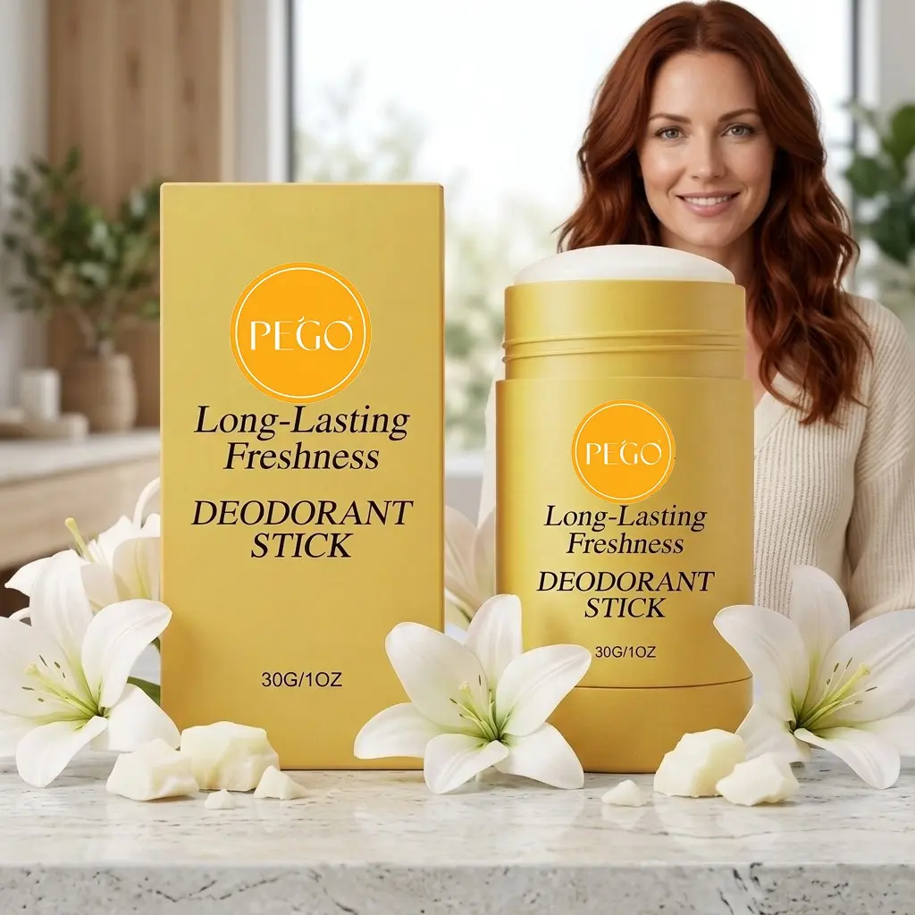 Moisturizing Non Aerosol Deodorant Balm, Gentle Formula, Fresh Scent, Non-Greasy, Suitable for Underarms, Daily Care, Odor Control, Sweat Prevention, Unisex