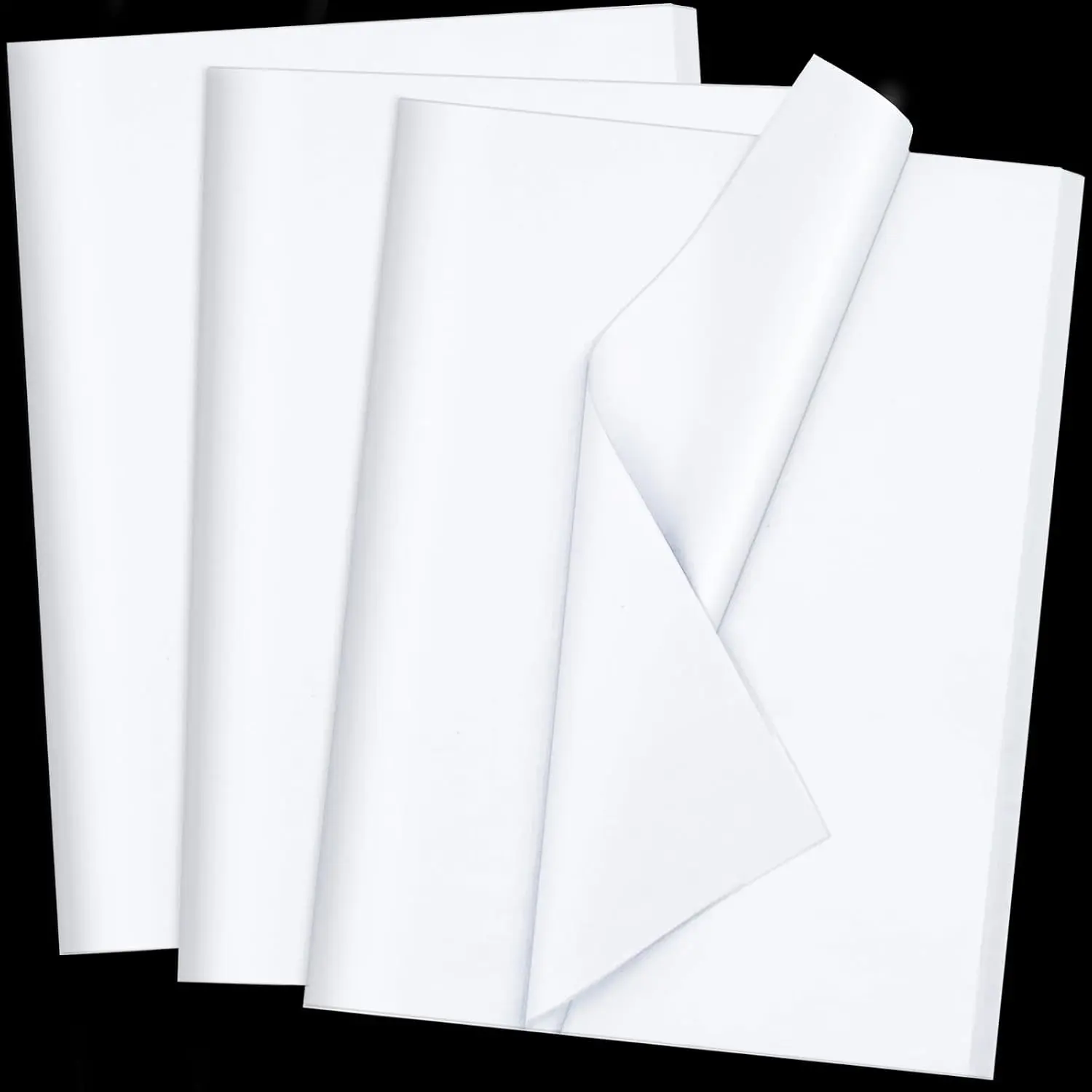 100 Sheets White Tissue Paper 20x14 Inches Tissue Paper for  Bags Wrapping Tissue Paper Bulk for DIY Crafts Birthday  Shower Festival Holidays Decorative