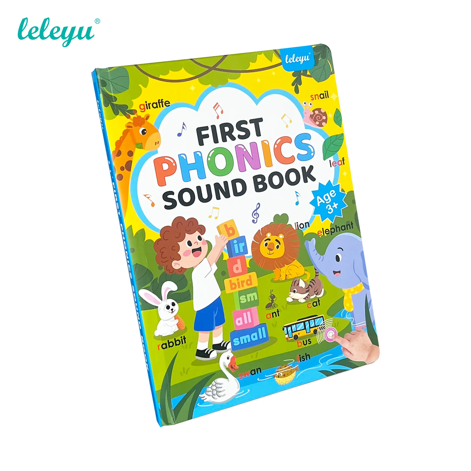 Children’s Natural Sight & Sound Early Learning Tool, 12 Modules, American Pronunciation, Read-Aloud Function, Rechargeable English Early Years Card Reader