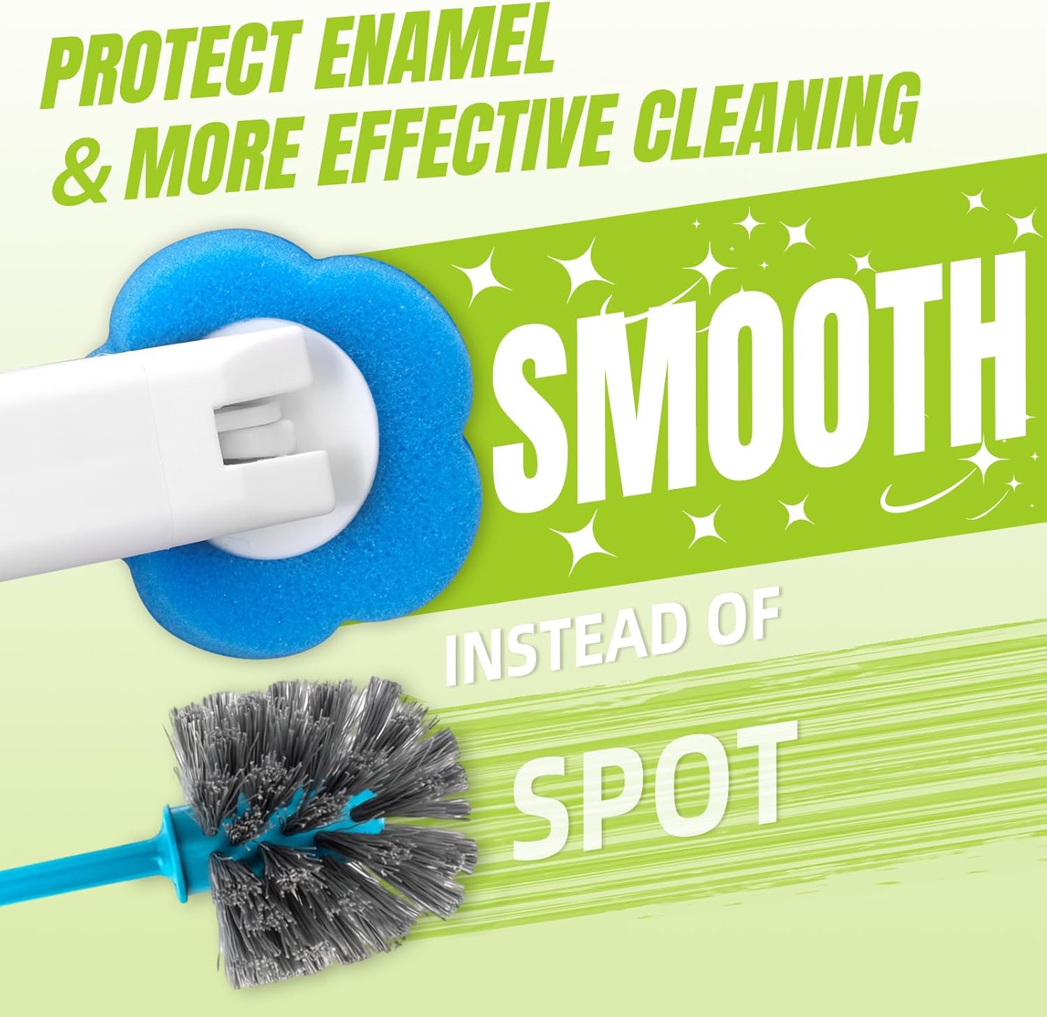 Disposable Toilet Brush, Toilte Wand Kit, Toilet Brushes and Holders with 48 Refills, Toilet Bowl Brush, Toilet Bowl Cleaning Wands, Toilet Cleaning System for Bathroom Maintenance