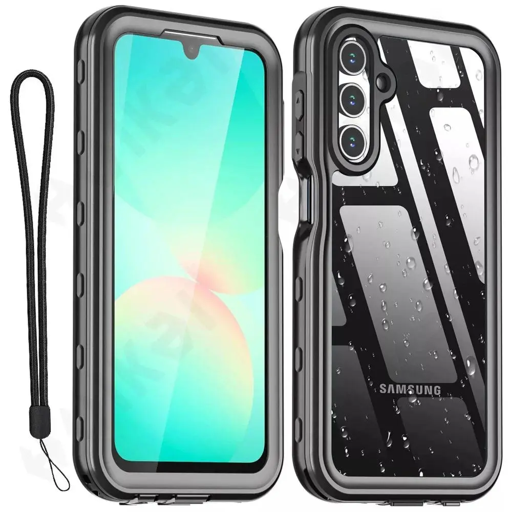 IP Waterproof Case For Samsung Galaxy S26 S25 S24 Ultra Plus A57 A37 A56 A36 4G 5G 2026 FE Aluminum Swimming Phone Luxury Cover