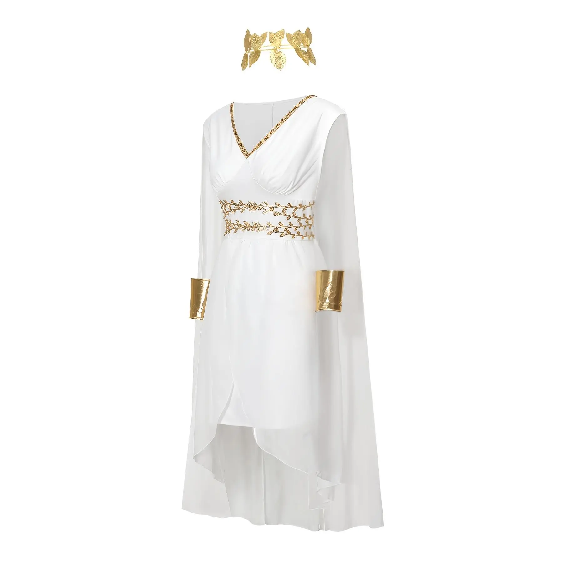 Medieval Costume, Greek Halloween Costume, Egyptian Queen Athena Dress, COS Costume