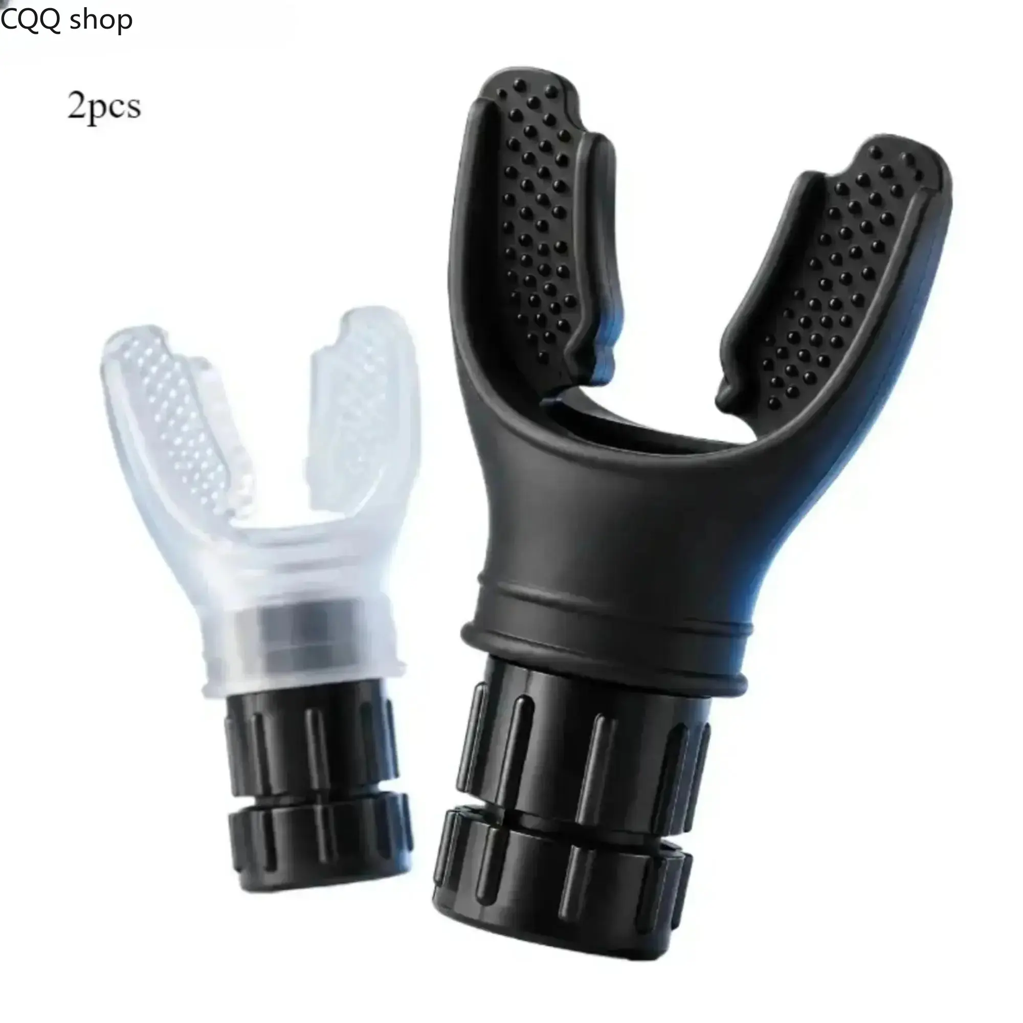 Portable Breathing Exercise Trainer 2 Pack, Adjustable Resistance Respiratory Training Device, Lightweight Washable Breath Trainer Tool for Home Fitness, Daily Practice, Sports Recovery and Wellness Routine