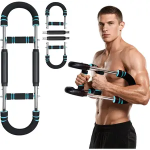 Multi-Function Arm Toner Trainer, Adjustable Chest Workout Machine, Portable Spring Fitness Equipment for Shoulder & Core Strength Heavy-Duty Arm Strength Exerciser, Adjustable Chest Trainer, Portable Home Fitness Equipment for Muscle Toning