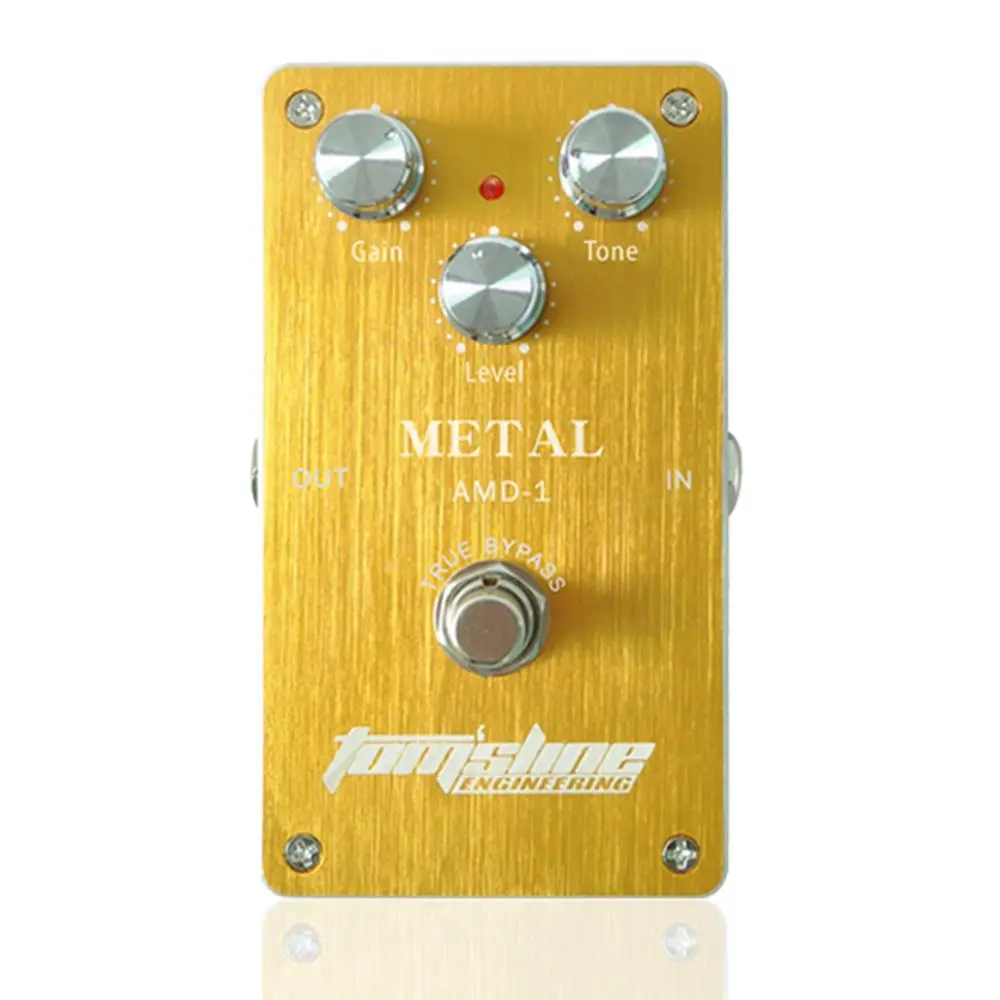 Anoma Amd-1 Metan Metal Distortion Effect Pedal, High-Quality Sound Processing, Ideal for Guitarists, Durable Design, Perfect for Live Performances, Guitar Effects Pedal