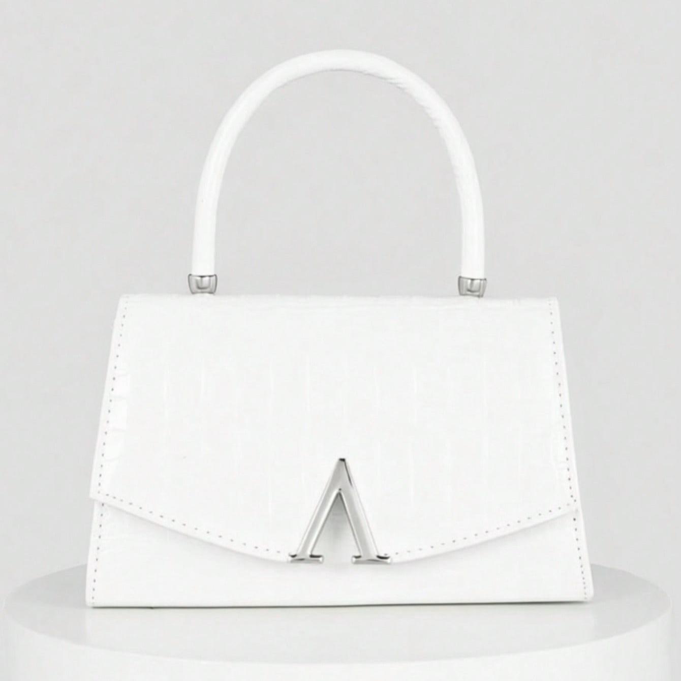 Metallic Glitter Purse for Woman, 2026 Trending Formal Crocodile Pattern Leather Everyday Handbag Woman Clutch Bag Crossbody Bag Shoulder Bag Perfect for Party, Wedding, Prom, Dinner/Banquet, Matching With Wedding Dress, Evening Gown, Party Dress, Prom Ba