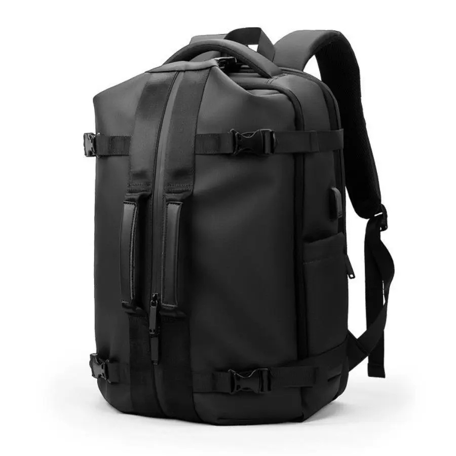 Business Travel Backpack, 16 Inch Laptop Large Capacity Daypack with Luggage Strap, Durable Breathable Casual Backpack for Men Women Work Commute Outdoor Hiking Business Trip Daily Use tiktokshopsummersale tiktokshopbacktoschool