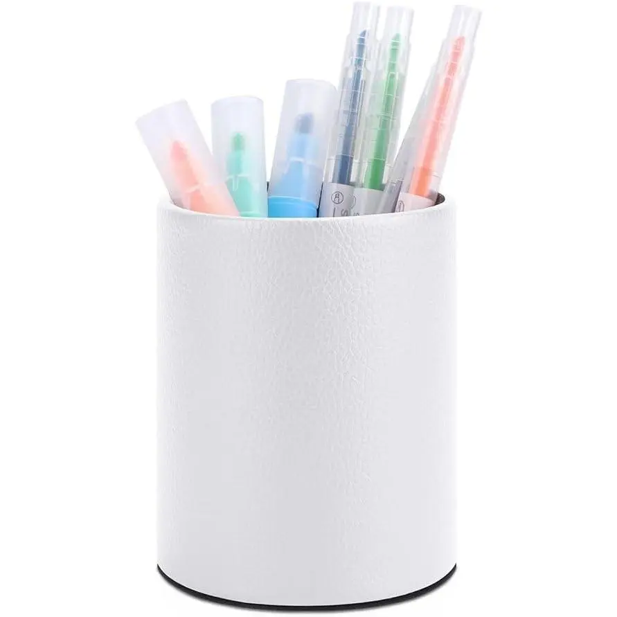 Custom Pen Holder Design Your Own Personalized Pencil Holders Upload Your Image Text Logo Name Gifts for  Brothers and Sisters, White pen holder