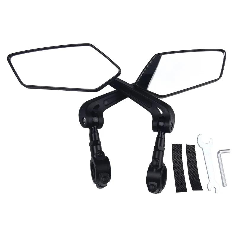 Bicycle Rear View Mirror Bike Cycling Clear Wide Range Back Sight Rearview Reflector Adjustable Handlebar Left Right Mirror