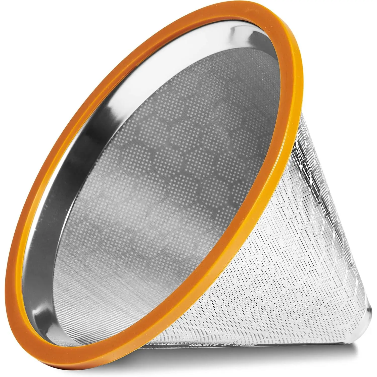 Pour Over Coffee Dripper -  Filter  Strainer for Medium Coarse Ground Coffee - Paperless Coffee Maker for Carafe
