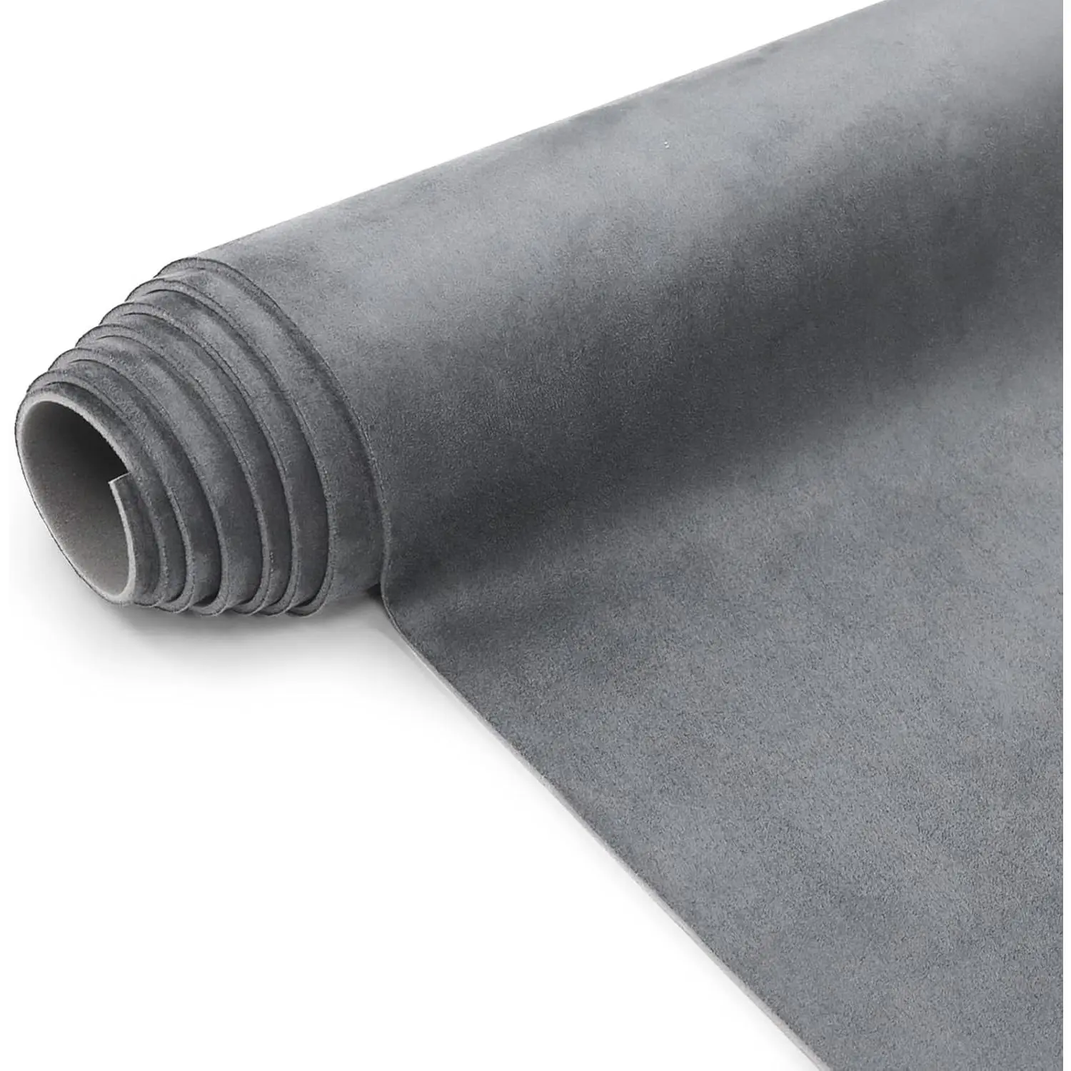Suede Headliner Fabric with  Backing Material - Automotive/ -Suede Headliner Flame Retardant Fabric for  /Repair/DIY (Grey 85 * 60 Inch)