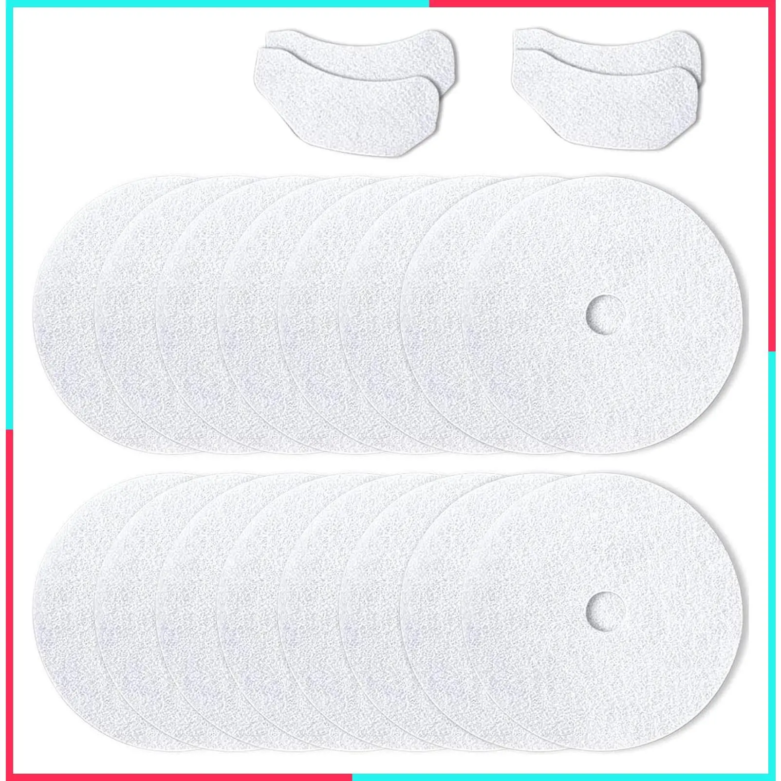 20 PCS Dryer Exhaust Filter - Lint Filter Cloth Replacement for Panda Sonya Magic Chef Avanti Dryers - Includes 16 Exhaust Filters & 4 Air Intake Filters