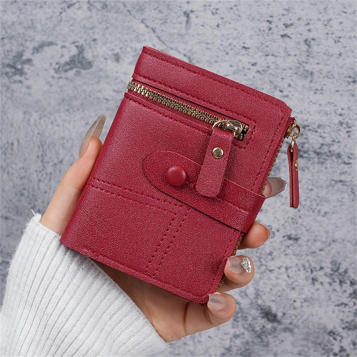 New women's short  coin purse, bank card and credit card storage bag, multi-card slot card holder, zippered wallet luxury designer handbags tote real crossbody women shoulder