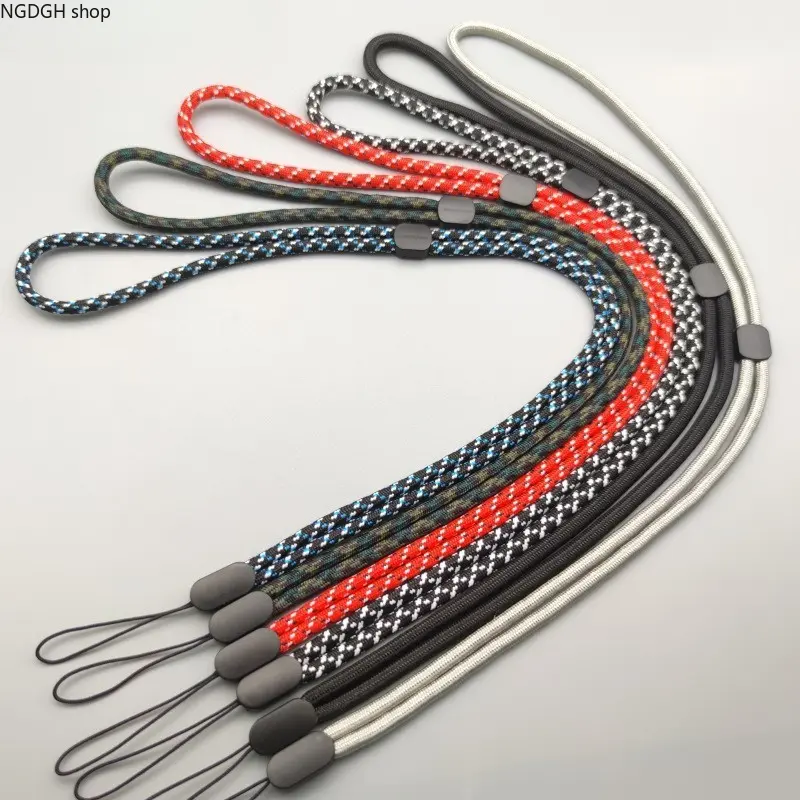 Sports & Outdoor Adjustable Braided Phone Neck Strap - Variable Length Lanyard Keychain, Soft Comfortable Crossbody Wrist Accessory for Men, Accessories, Mobile, Fabric Strap