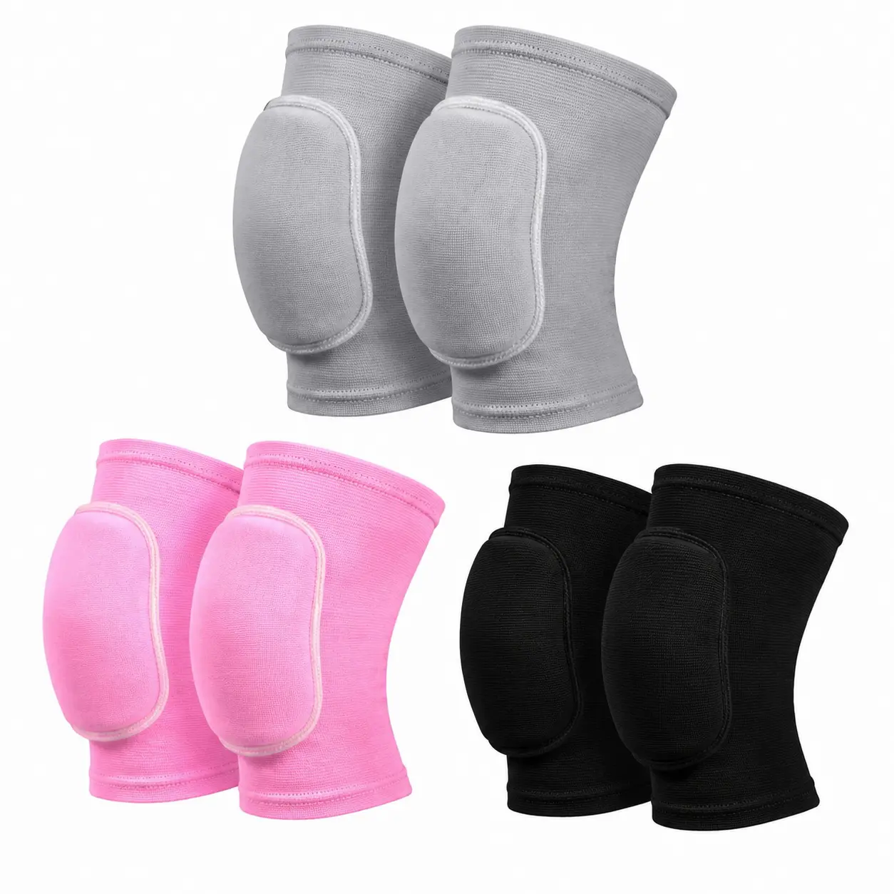 Premium Dual-Layer Foam Knee Pads with Breathable Neoprene Sleeve and Advanced Shock-Absorbing Technology for Comfortable, Secure Support During Flooring Work, Gardening, Yoga, or Home Exercise—Unisex Universal Fit for All-Day Wear