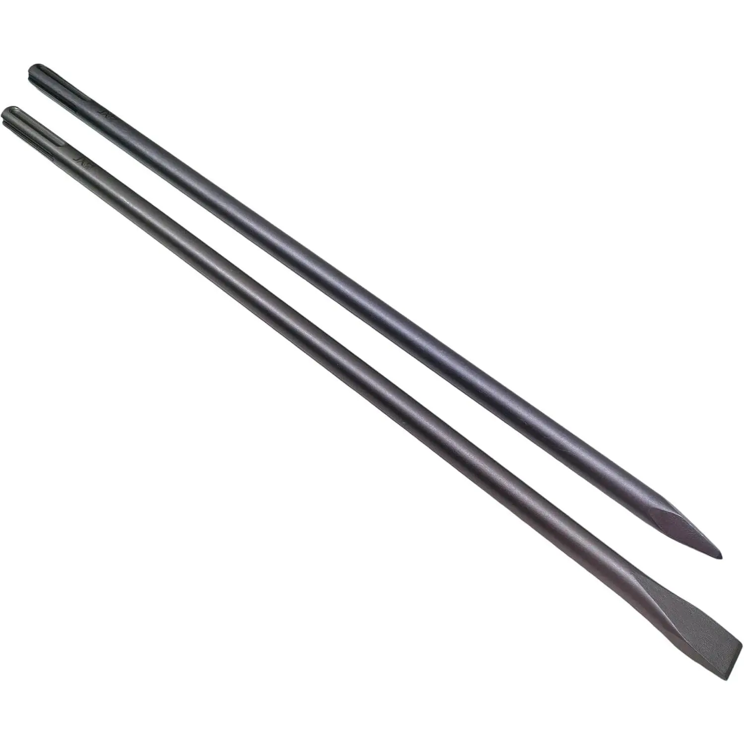 24" SDS Max Chisel Set, 1" Flat & Point Chisel