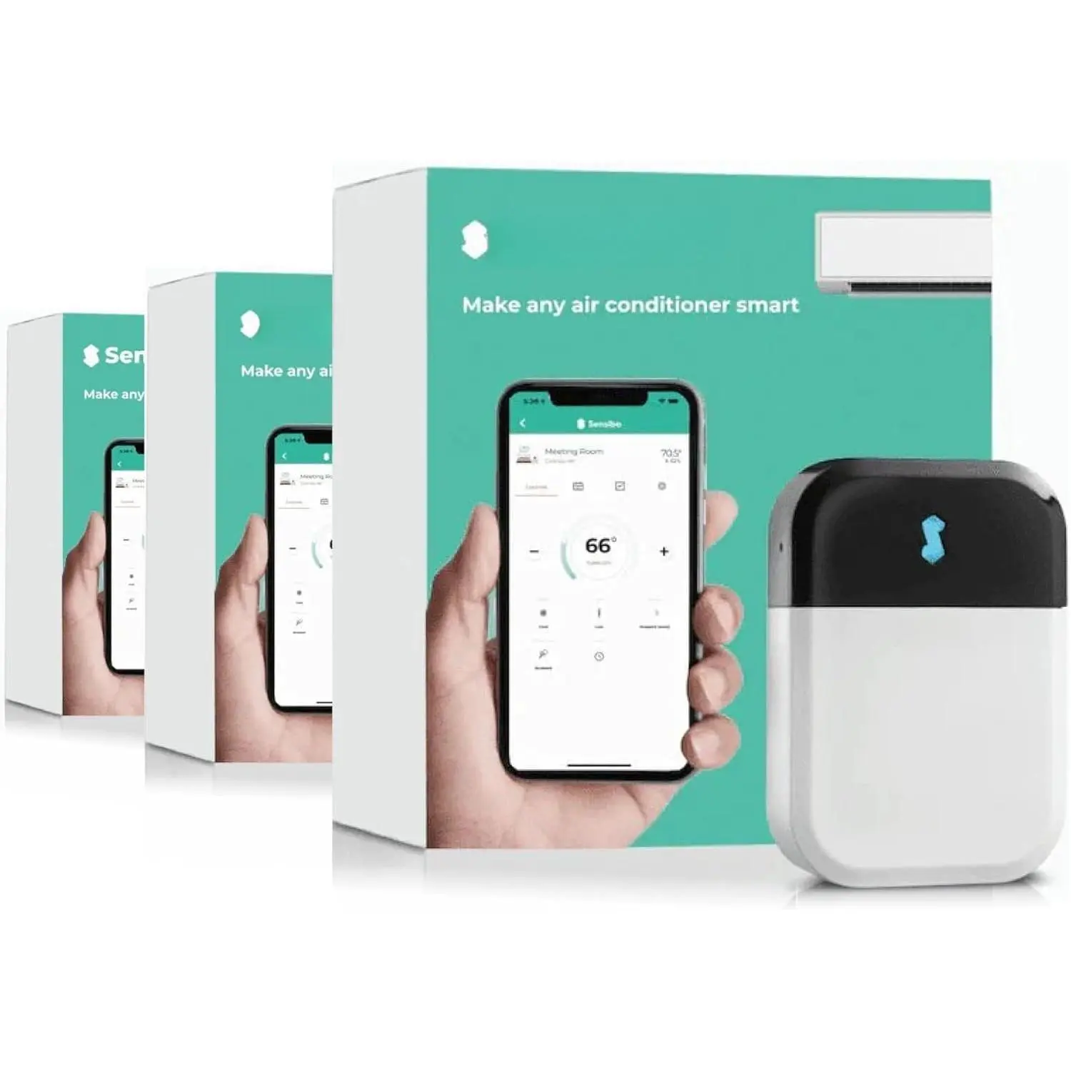 Sky,   Air Conditioner Controller. Quick & Easy DIY Installation. Maintains Comfort with Energy Efficient. Automatic Wifi Thermostat Control App. , Alexa and  Compatible
