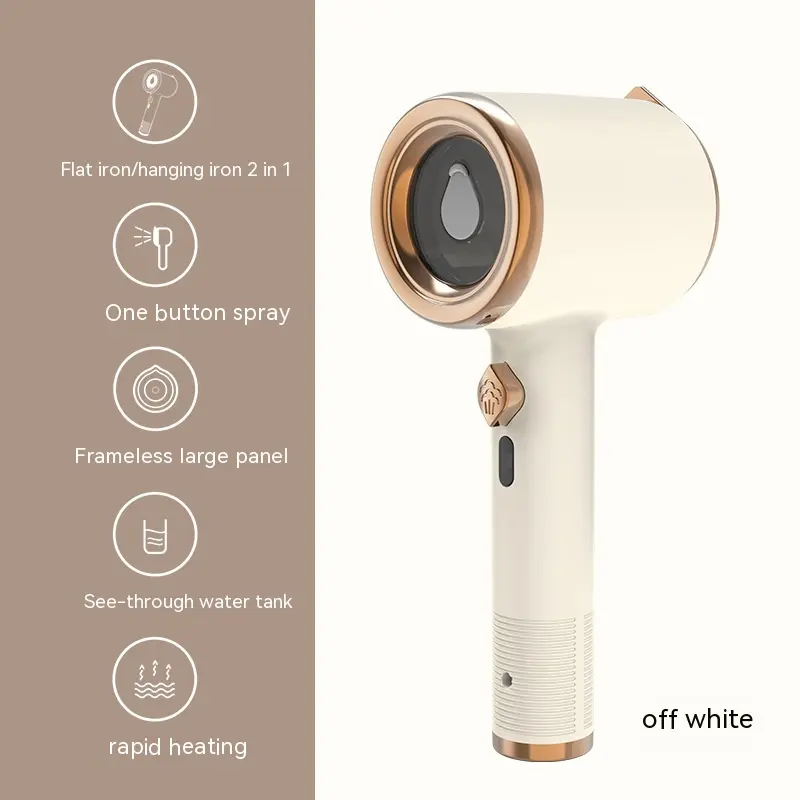 Mini Portable Handheld Clothes Steamer - Compact Vertical Fabric Steam Iron, 32W Power Fine Mist Steam Ironing US Plug Household Appliance for Travel, Home Use