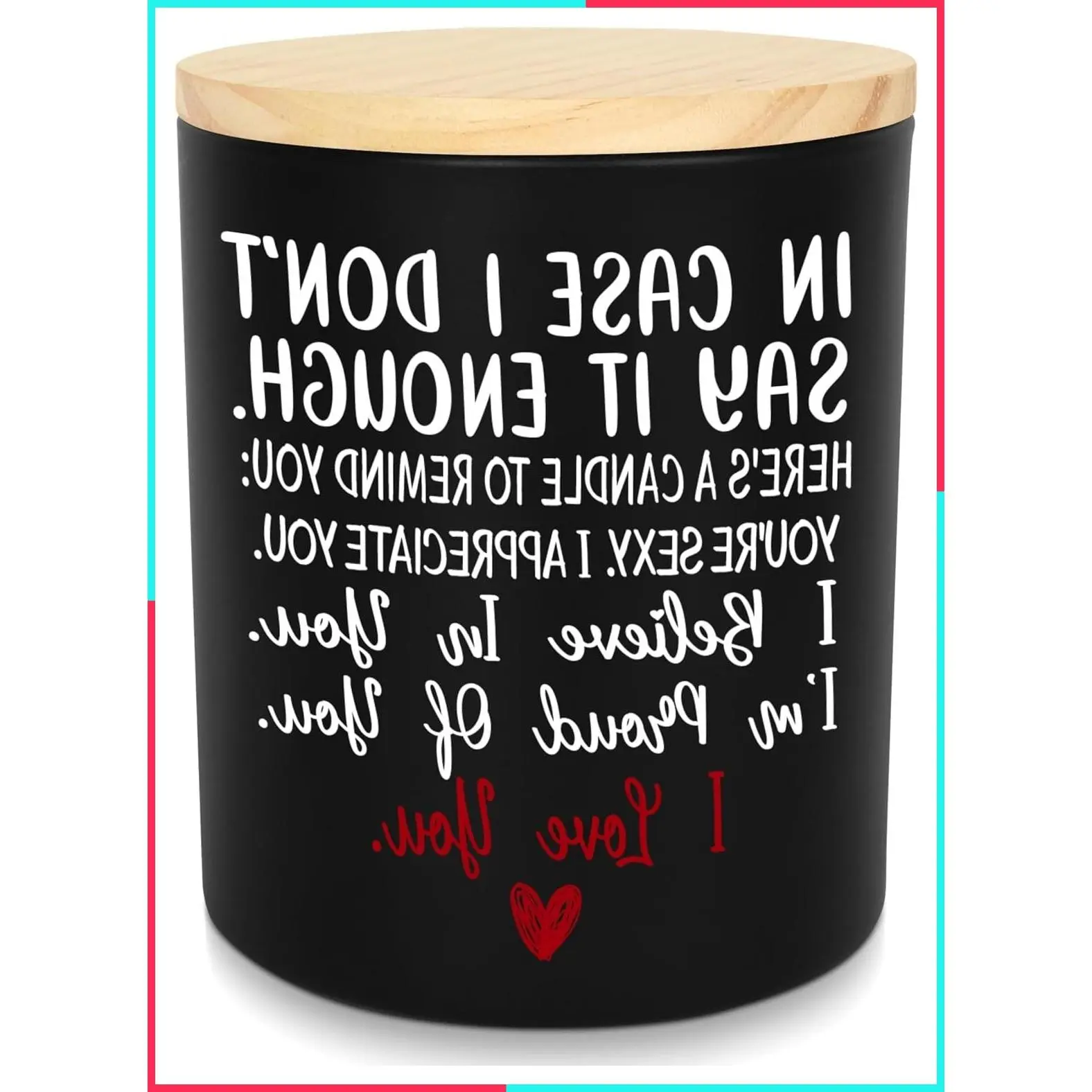Anniversary Wedding Gifts for Women & Men, Scented Candle 10 oz