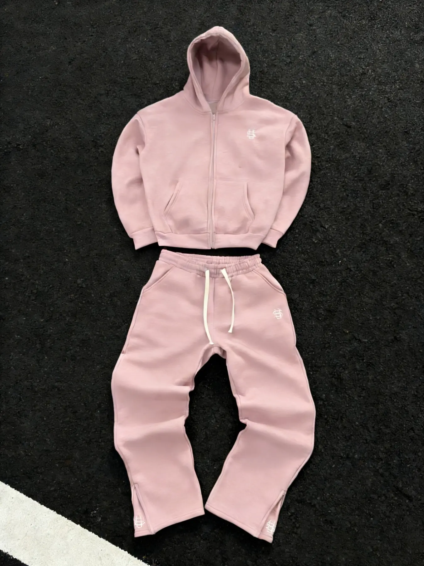 Men's Loose Fit Casual Sports Set, Hooded Sweatshirt + Sweatpants, Trendy Versatile Two-Piece, Comfortable and Stylish