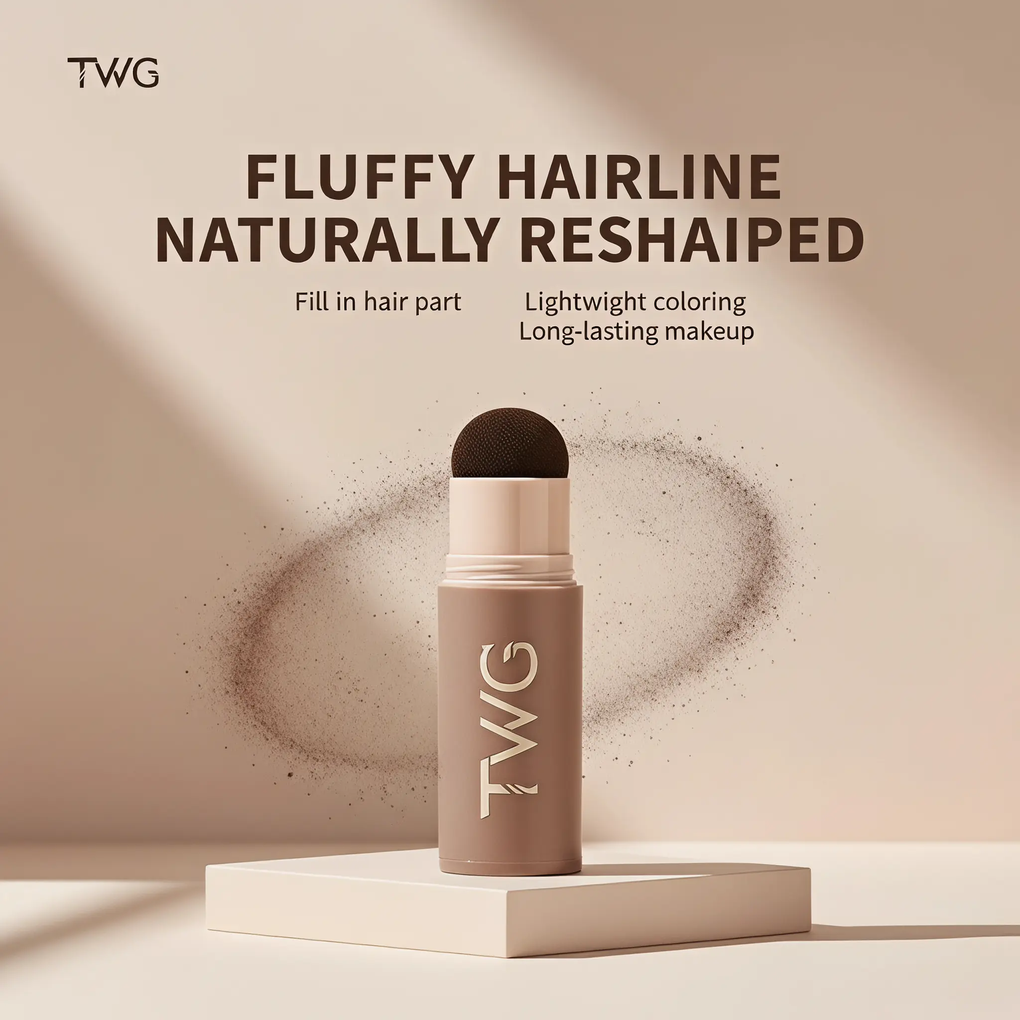 Hairline Shadow Powder & Root Concealer for Artifact Shadow Grooming - Waterproof, Sweat-Proof Formula for Thinning Hair & Fuller Look, On Top Of Head, Root Touch Up, Hairline Powder