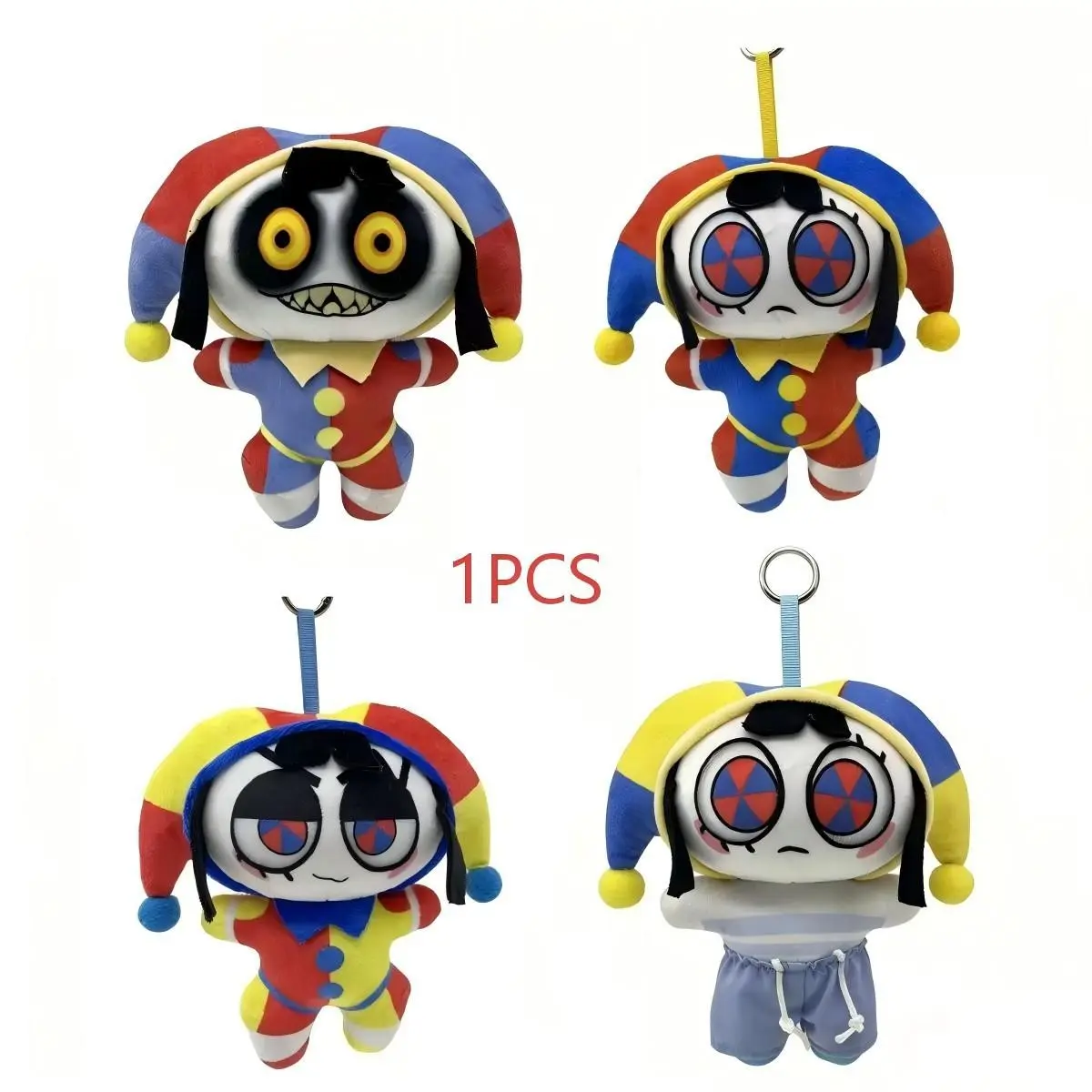 Magical Digital Circus 6.69-Inch Luxury Doll Decor, Plush Animal Toys, Cute Stuffed Animal, Soft Huggable, Perfect Soft Cuddly Gift for Kids, Choose From 4 Styles, Fun and Engaging Playmates