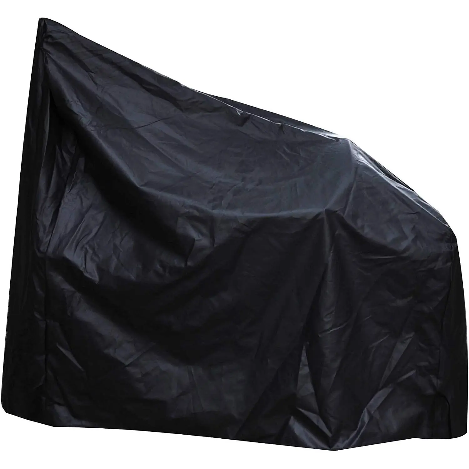 Heavy Duty Charcoal Grill Offset Smoker Cover, Outdoor Smokestack BBQ Cover, Special Fade and UV Resistant Material, Black
