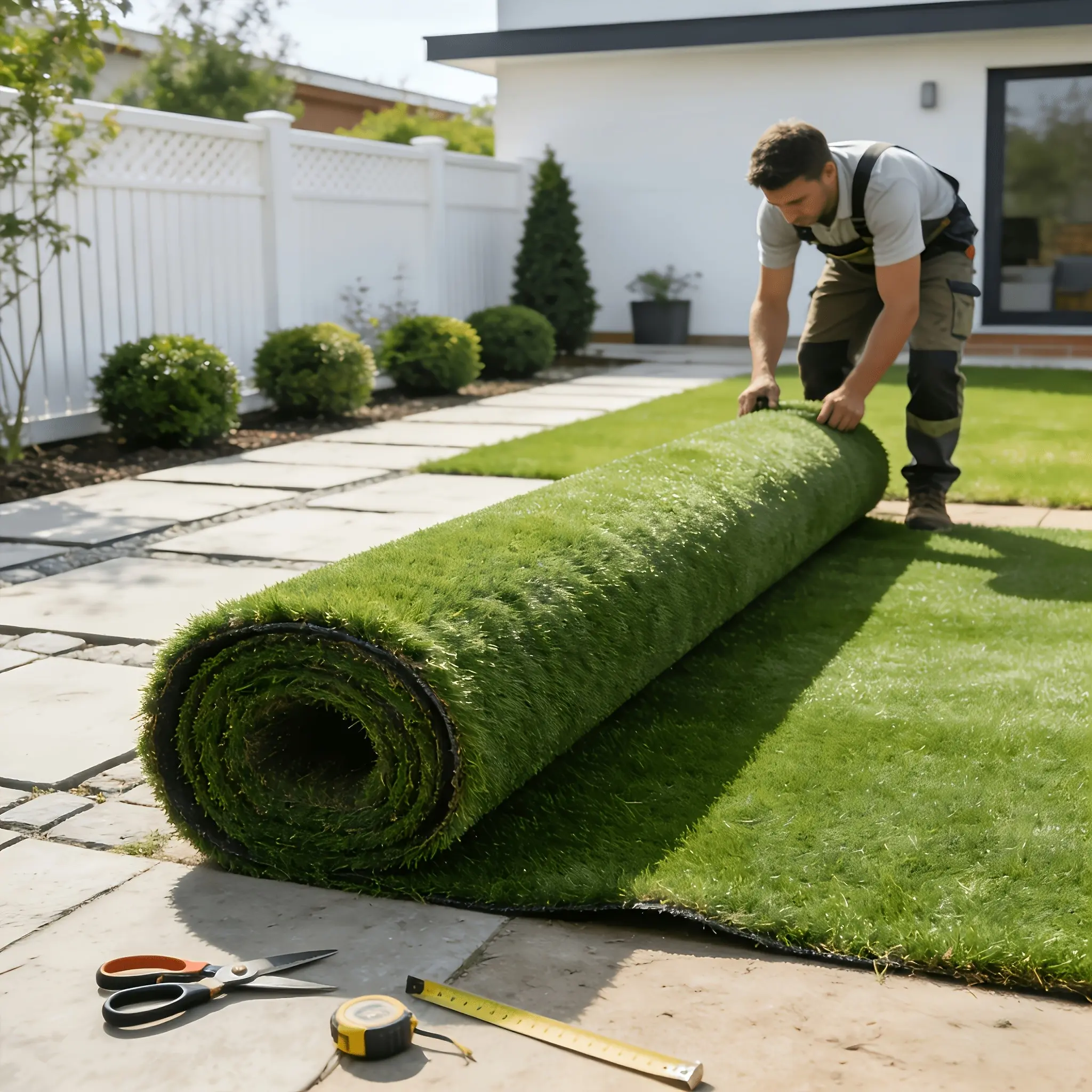 Artificial Grass Mat for Outdoor Use, Ideal for Garden, Balcony, Patio, Backyard, Poolside, Restaurant, Hotel, Home Decor, Christmas, Wedding