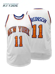 KTYSDE 🔥 Hot Selling New York 11 Embroidered Basketball Jersey | City Never Sleeps Theme | Unisex Breathable Mesh Casual Sports Jersey Sports Shirt