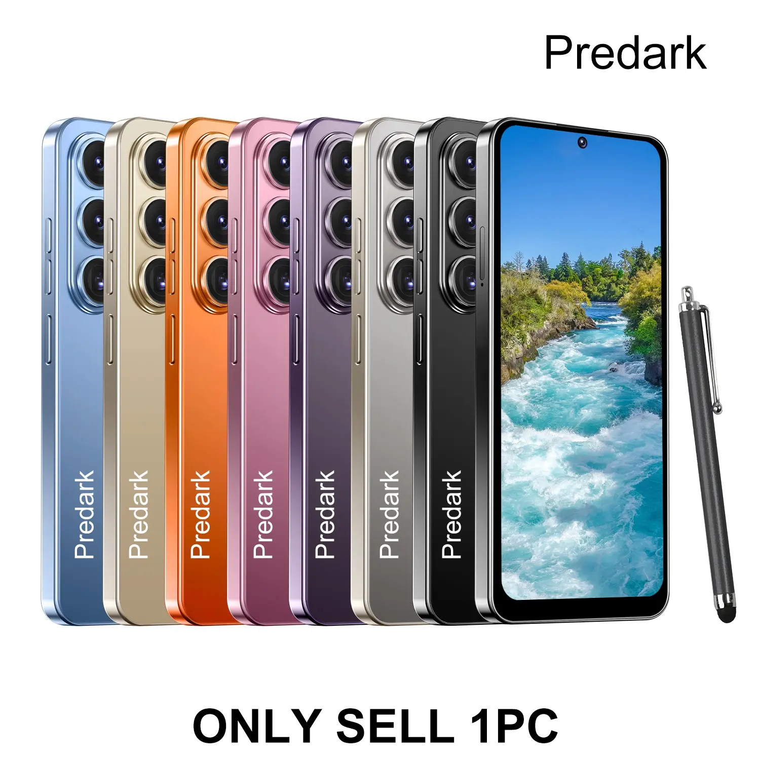 Predark S25 Max Smartphone, 6.56-Inch Display, 3+32GB Expandable, G85 Octa-Core, 13mp Main Camera, 3200mah Battery, Android 12, 4g Full Network
