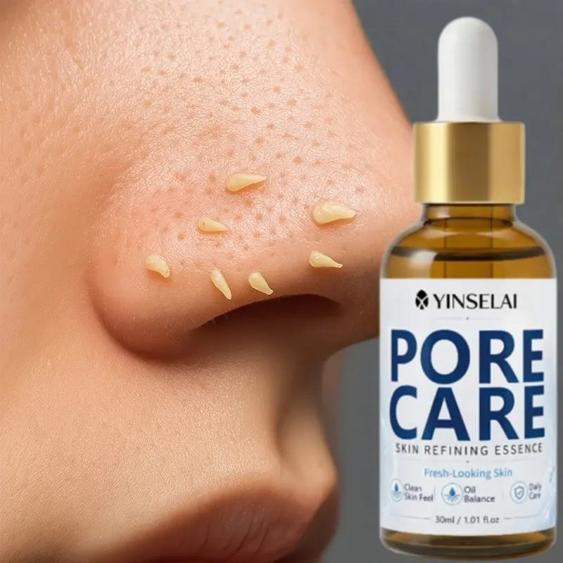 Gentle Daily Pore Care Essence, Hydrating Oil Control Facial Serum, Refines Pores, Blurs Pores, Smooths Skin, Ideal for Oily Skin