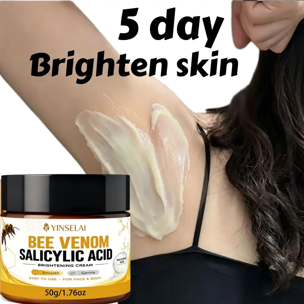3-Day Fast-Acting Cream 50g, Body Care Brightening, Niacinamide & Vitamin C, Brightens & Tightens Skin, Ideal for Underarms, Inner Thighs, Private Areas, Chest, Ankles