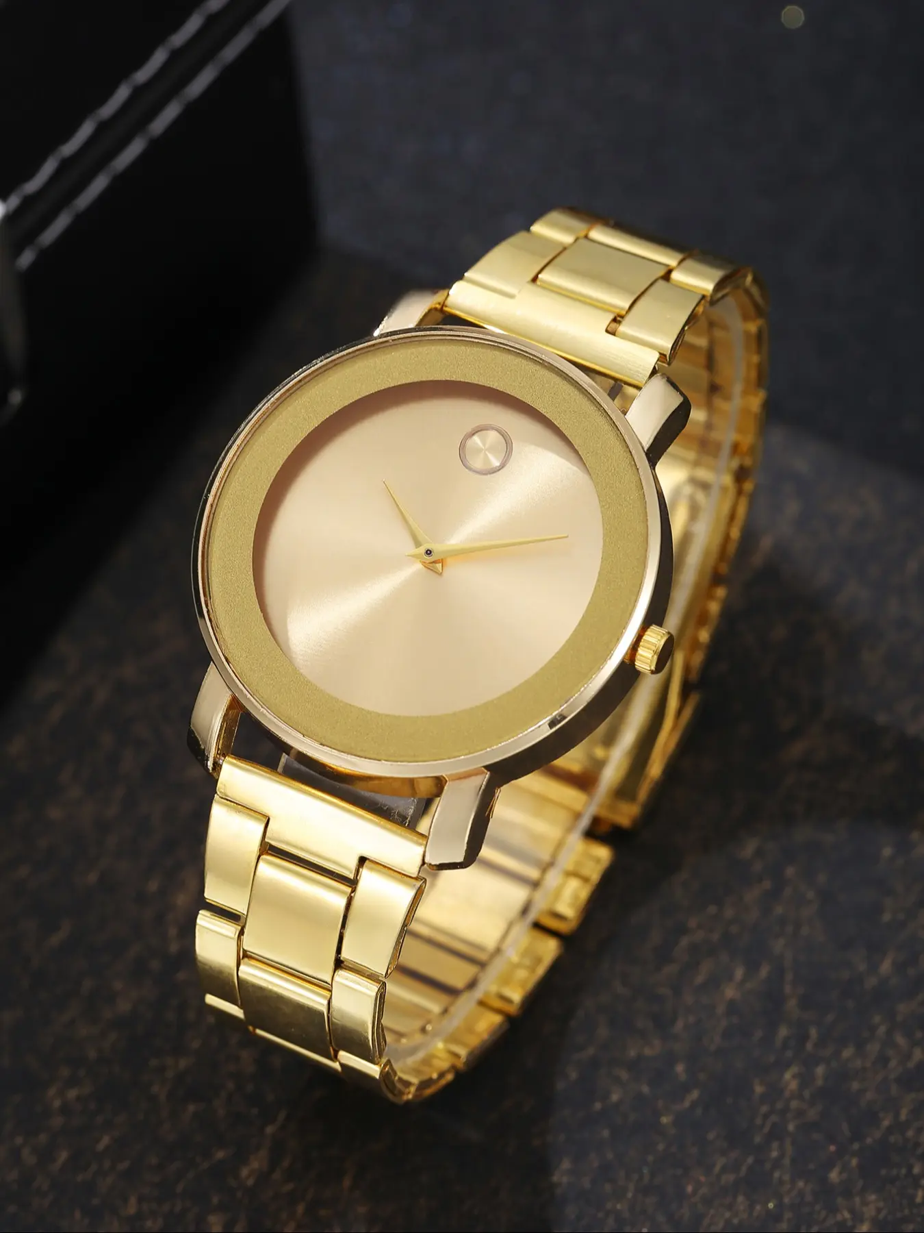 Men's Quartz Watch, Casual Round Dial, Silver Color Alloy Strap, Analog Round Face, Analog Quartz Watches, Quartz Movement, Casual Style, Perfect Gift for Father's Day, Valentine's Day, Christmas