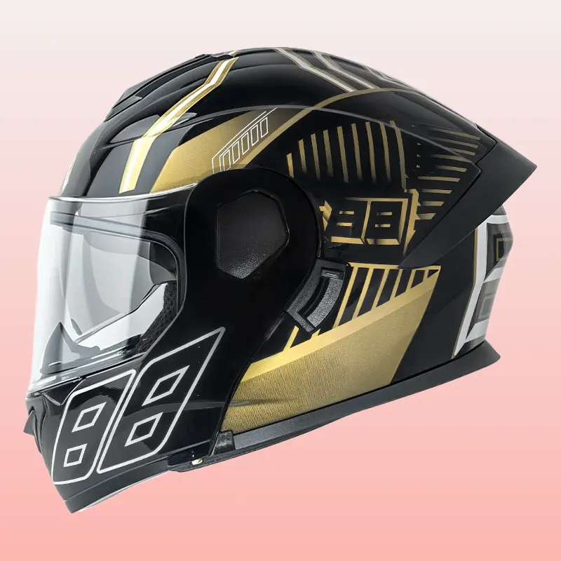 Ultra Compact Shell Modular Motorcycle Helmet, Four-Season Commuting Riding Protective Helmet
