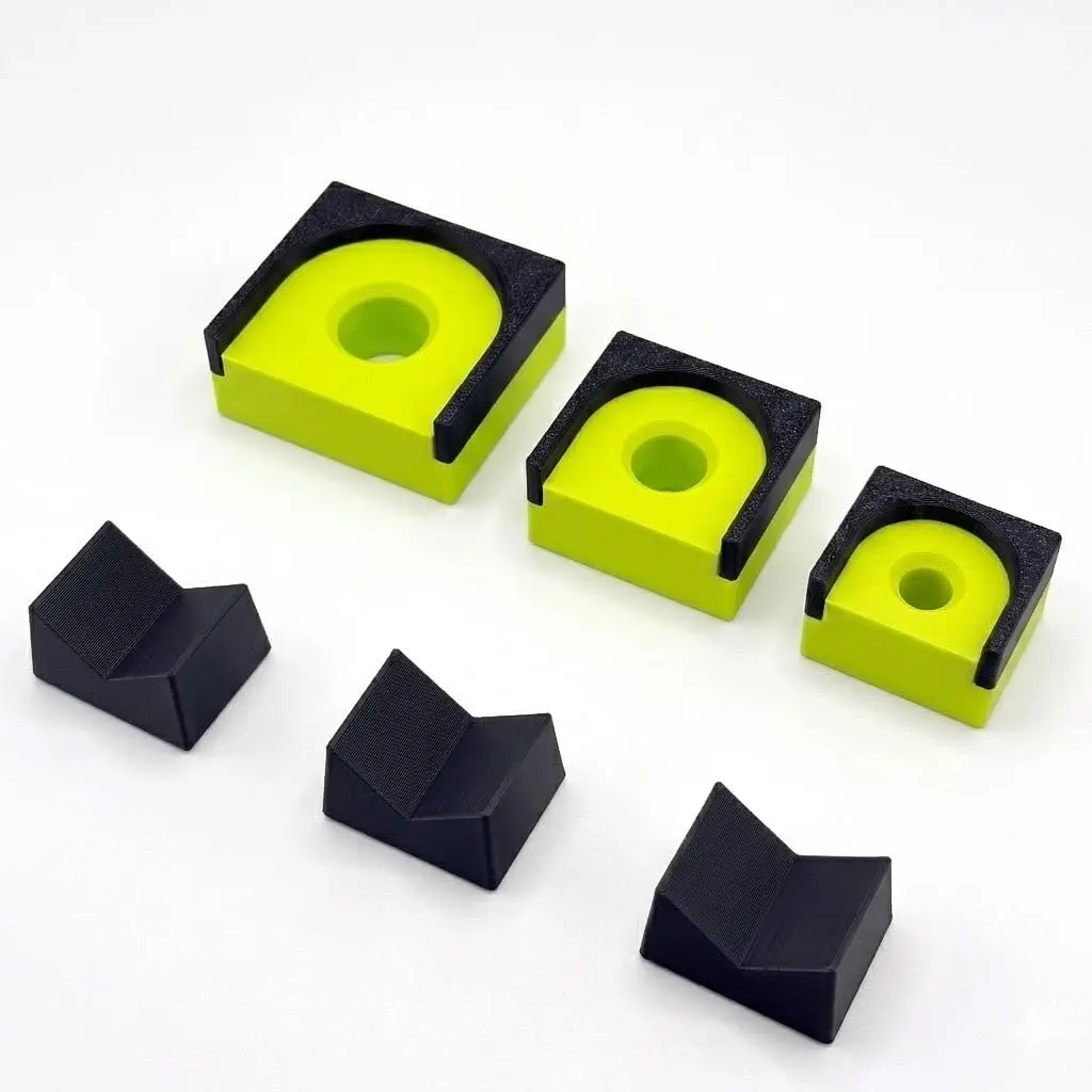 Ratchet Organizer (Black/Citrus Green, Combo - 3 Pack)