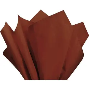 Brown 20x26 Inch 100-Sheet Tissue Paper for  Wrapping, Crafts, and Party Decorations